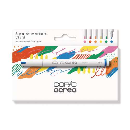 g*5様 Marker comp30 COPIC® | acrea marker ○ water based — sets of 6 | 50,000+ Art